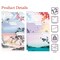 Better Office Products Decorative File Folders, 6 Designs, 9.5 x 11.5in. 1/3 Cut Tab, Japanese Watercolor Designs, 12PK 80016 - alternate 6